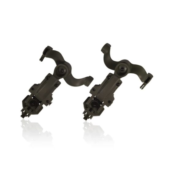 Крепления Чебурашки для активных наушников Earmor / Walkers / Zohan /Peltor на шлем FAST