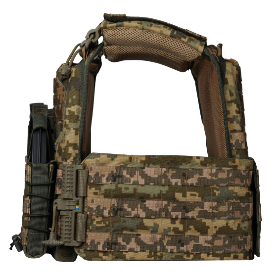 Плитоноска Ares Gen.2 Пиксель ММ14. 3 подсумка АК.