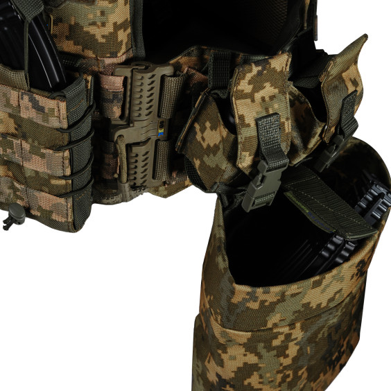 Плитоноска Ares gen.2 ПИКСЕЛЬ С ПОДСУМКАМИ