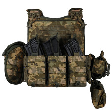 Плитоноска Ares gen.2 ПІКСЕЛЬ З ПІДСУМКАМИ