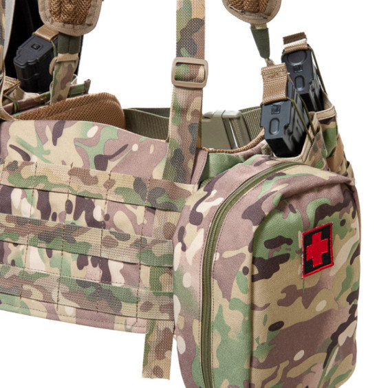 Ременно-плечевая система WARBELT Мультикам с подсумками с противоосколочным пакетом