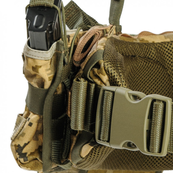 Ременно-плечевая система WARBELT ПИКСЕЛЬ с ПРОТИВООСКОЛОЧНЫМ ПАКЕТОМ