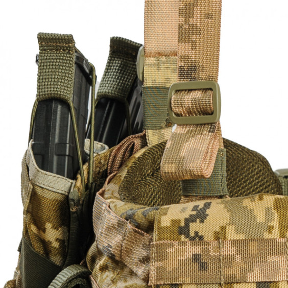 Ременно-плечевая система WARBELT ПИКСЕЛЬ с ПРОТИВООСКОЛОЧНЫМ ПАКЕТОМ