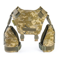 Баллистическая защита шеи и плечей 1-го класса. Пиксель ММ14.