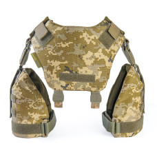 Баллистическая защита шеи и плечей 1-го класса. Пиксель ММ14.
