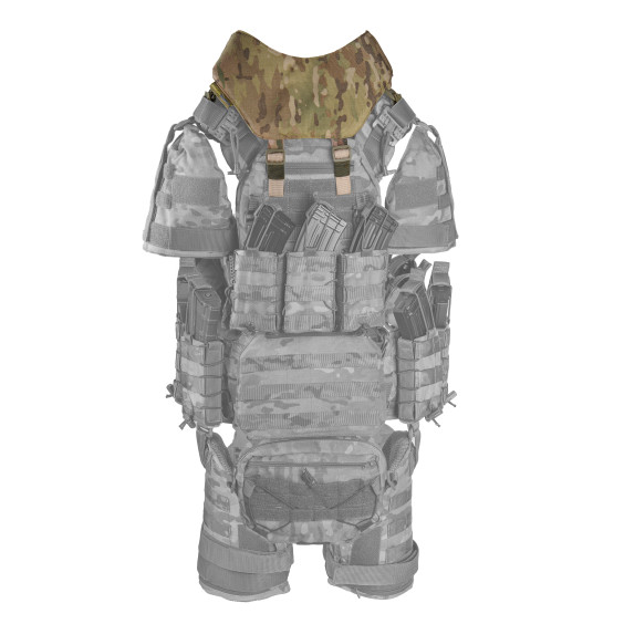 Баллистическая защита шеи и плечей 1-го класса. Пиксель ММ14.