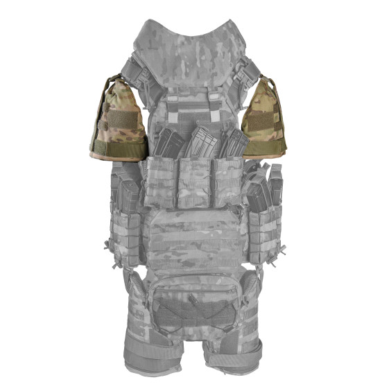 Баллистическая защита шеи и плечей 1-го класса. Пиксель ММ14.
