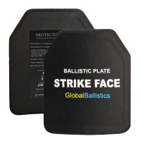 Керамическая бронеплита 6 класс защиты XL. Вес 3,7 кг. Размер 27 на 33 см.