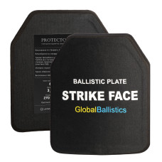 Керамическая бронеплита 6 класс защиты XL. Вес 3,7 кг. Размер 27 на 33 см.