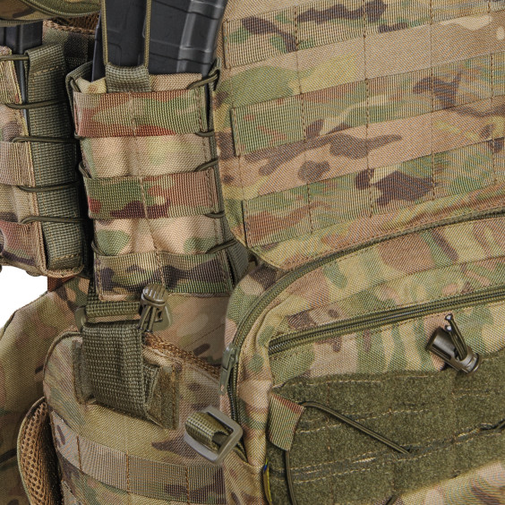 Бронежилет Warmor Gen. 3. без плит, с защитой: шеи, плеч, боковин (камербандов), напашника, живота, пояса РПС, бедер ног (внутренняя и наружная)