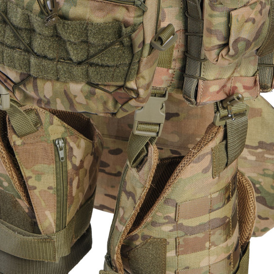 Бронежилет Warmor Gen. 3. с плитами 6 кл и защитой: шеи, плеч, боковин (камербандов), напашника, живота, пояса РПС, бедер ног (внутренняя и наружная)