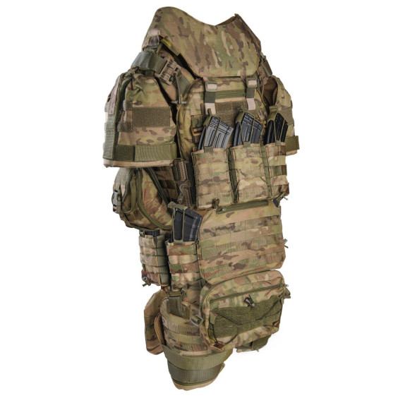 Бронежилет Warmor Gen. 3. с плитами 6 кл и защитой: шеи, плеч, боковин (камербандов), напашника, живота, пояса РПС, бедер ног (внутренняя и наружная)