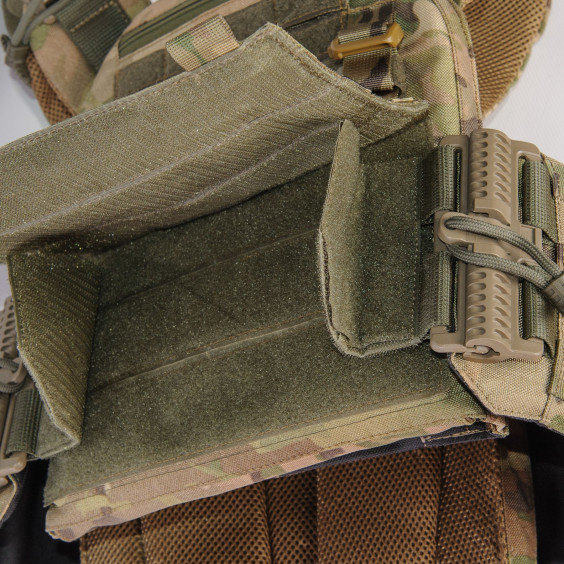 Бронежилет Warmor Gen. 3. с плитами 6 кл и защитой: шеи, плеч, боковин (камербандов), напашника, живота, пояса РПС, бедер ног (внутренняя и наружная)