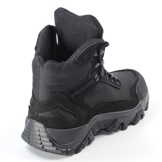 Тактические всесезонные ботинки Global Ballistics Contact S черные Тактические берцы Contact S