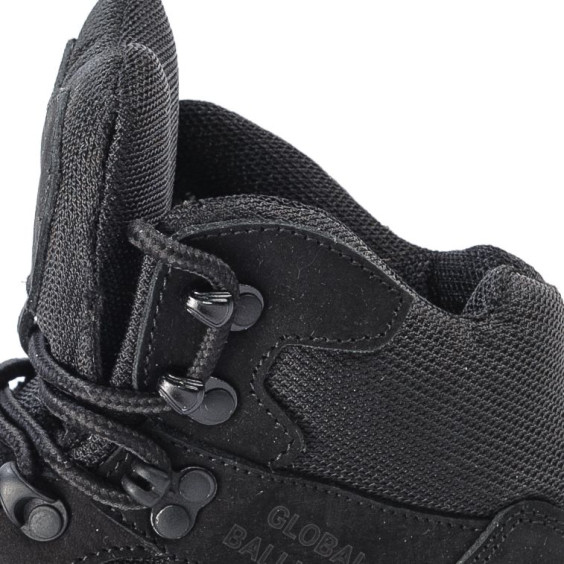 Тактические всесезонные ботинки Global Ballistics Contact S черные Тактические берцы Contact S