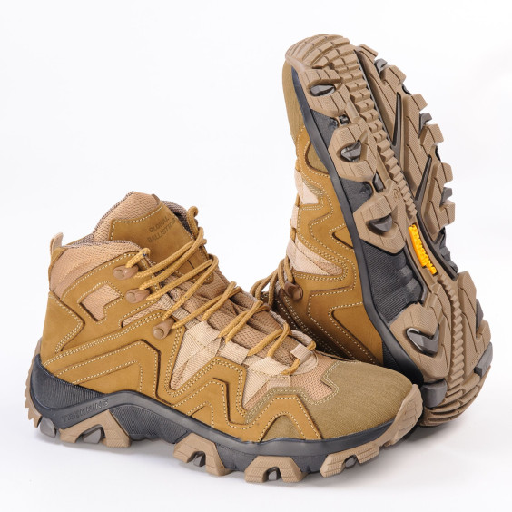Тактические всесезонные ботинки Global Ballistics Contact S койот Тактические ботинки всесезонные