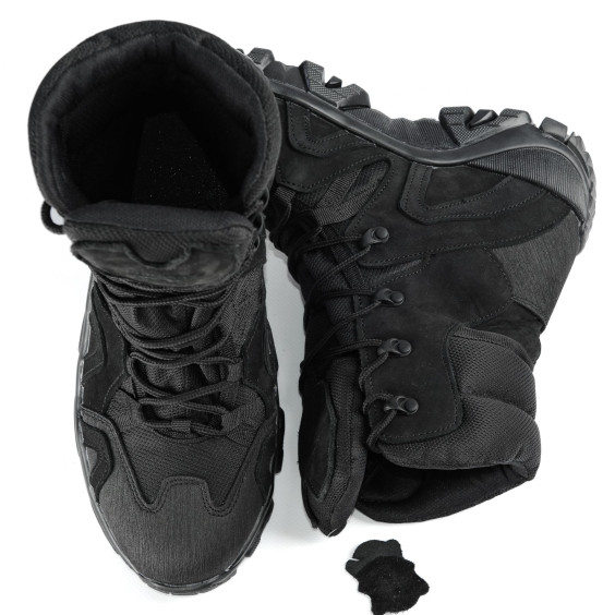 Тактические всесезонные берцы Global Ballistics Contact S чорные Тактические берцы всесезонные Contact S