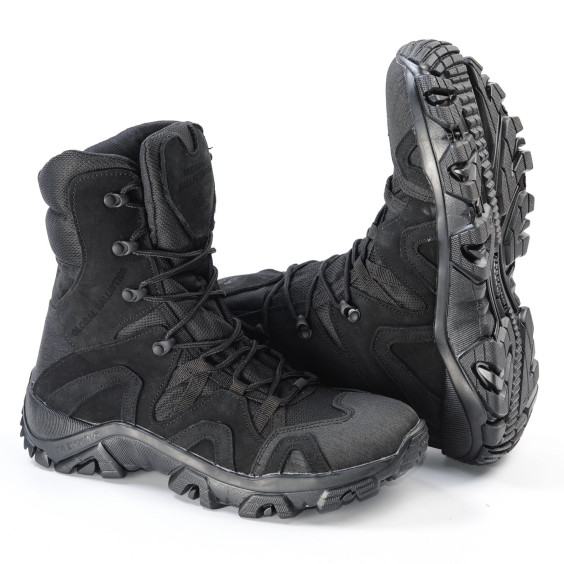 Тактические всесезонные берцы Global Ballistics Contact S чорные Тактические берцы всесезонные Contact S