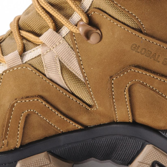 Тактические всесезонные берцы Global Ballistics Contact S койот