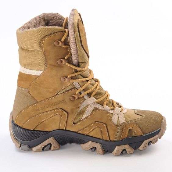 Тактические всесезонные берцы Global Ballistics Contact S койот