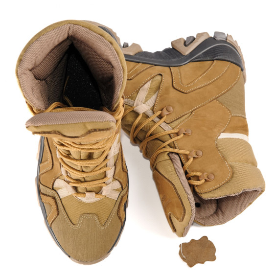 Тактические всесезонные берцы Global Ballistics Contact S койот