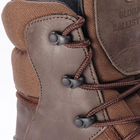 Тактические всесезонные берцы Global Ballistics Contact S коричневый