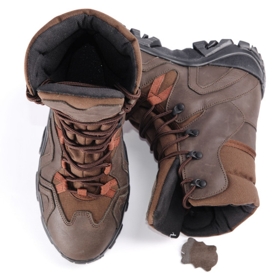 Тактические всесезонные берцы Global Ballistics Contact S коричневый