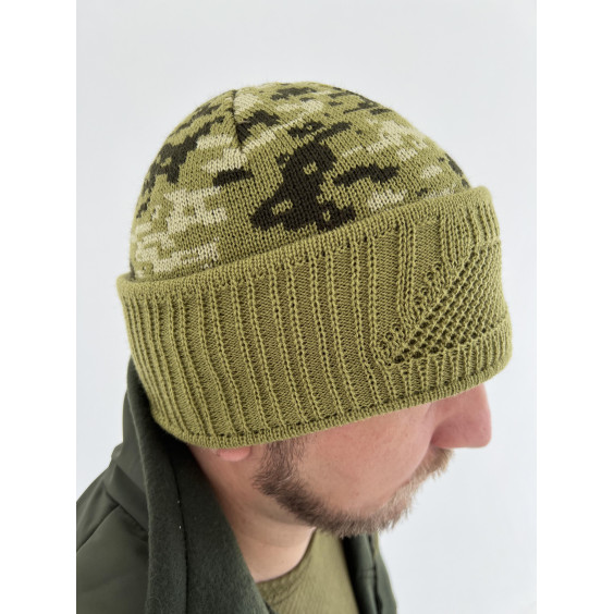 Балаклава трансформер 2в1 - піксель