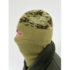 Балаклава трансформер 2в1 - піксель