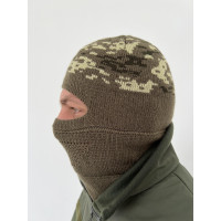 Балаклава трансформер 2в1 - олива
