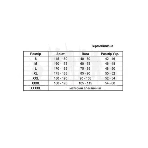 Комплект термобілизни ESDY MILITARY Green