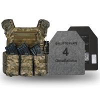 Бронежилет 4-го класса. Пиксель (ММ14). Вес 7 кг. 