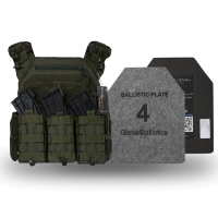 Бронежилет 4-го класса. Олива. Вес 7 кг.