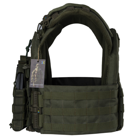 Бронежилет 4-го класса. Олива. Вес 7 кг.