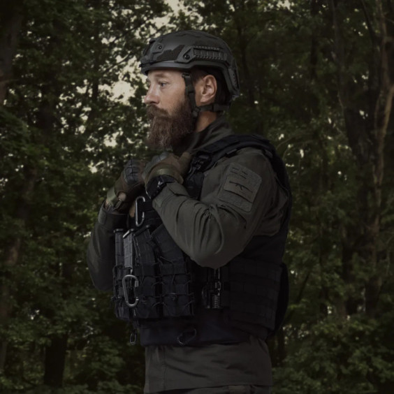 Боевой Бронежилет WARMOR gen.4 Черная (1 класс защиты)