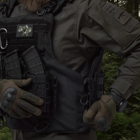 Боевой Бронежилет WARMOR gen.4 Черная (1 класс защиты)