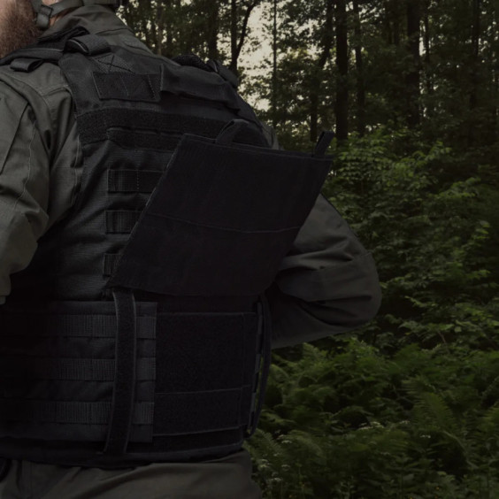 Боевой Бронежилет WARMOR gen.4 Черная (1 класс защиты)