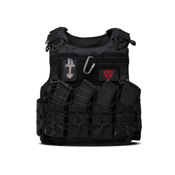 Боевой Бронежилет WARMOR gen.4 Черная (1 класс защиты)