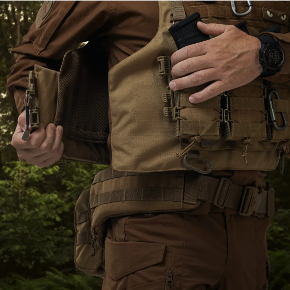 Боевой Бронежилет WARMOR gen.4 (1 класс защиты). Койот. Вес 3.8 кг.