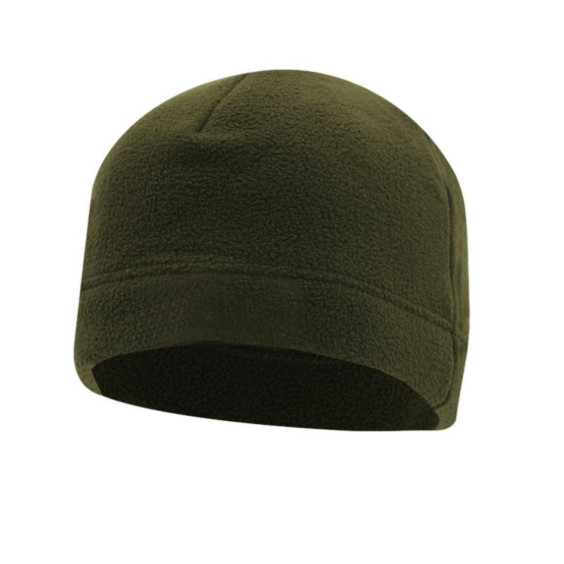 Флисовая шапка. Олива.