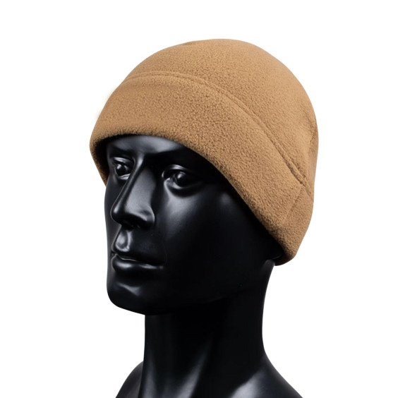 Флисовая шапка. Койот.