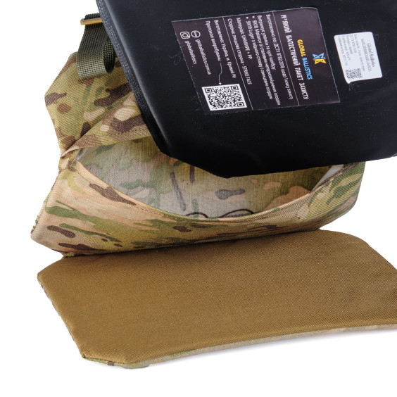 Коврик для сидения одинарний, пятиточка односекционная WARSEAT Мультикам