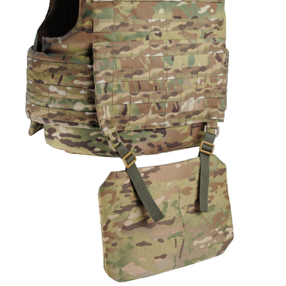 Коврик для сидения одинарний, пятиточка односекционная WARSEAT Мультикам