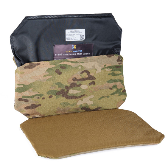 Коврик для сидения одинарний, пятиточка односекционная WARSEAT Мультикам