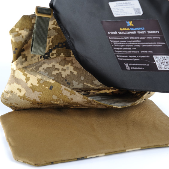 Коврик для сидения одинарний, пятиточка односекционная WARSEAT Пиксель