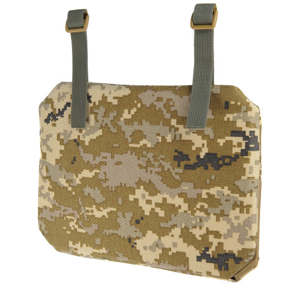 Коврик для сидения одинарний, пятиточка односекционная WARSEAT Пиксель