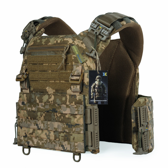 Плитоноска WARMOR Gen.3 Pro ПИКСЕЛЬ