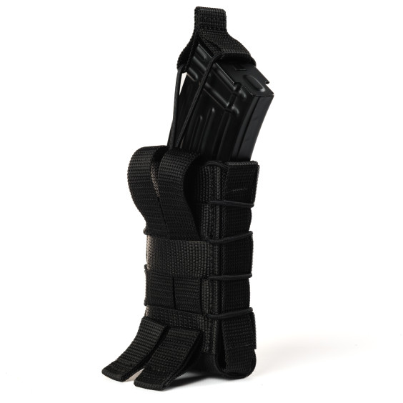 Подсумок одинарный для магазина АК/AR. Черный.