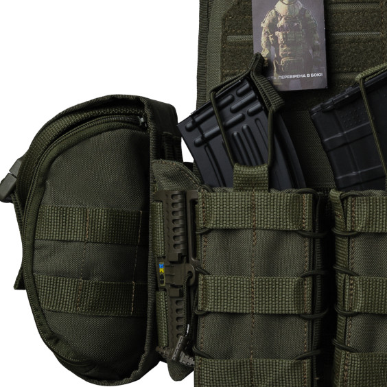 Плитоноска Ares gen.2 Олива С ПОДСУМКАМИ