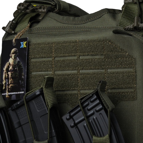 Плитоноска Ares gen.2 Олива С ПОДСУМКАМИ